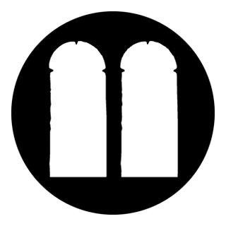 Rosco - 76566 - Aço Padrão Gobo - Janelas, Portas e Persianas | Z-Bombilla