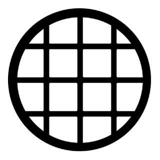 Rosco - 77136 - Aço Padrão Gobo - Janelas, Portas e Persianas | Z-Bombilla