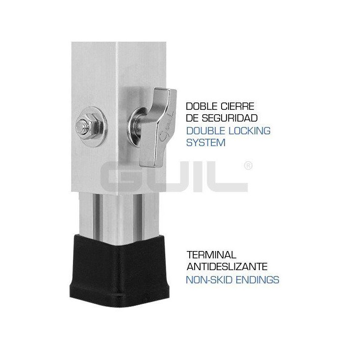 Guil - PTA6-T/20-25 - ALMOFADA TELESCÓPICA 60 x 60 mm | Z-Bombilla