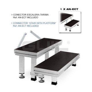 Guil - ECT20-40 - Escadas Modulares - Escada Plataforma | Z-Bombilla
