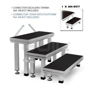 Guil - ECT20-60 - Escadas Modulares - Escada Plataforma | Z-Bombilla