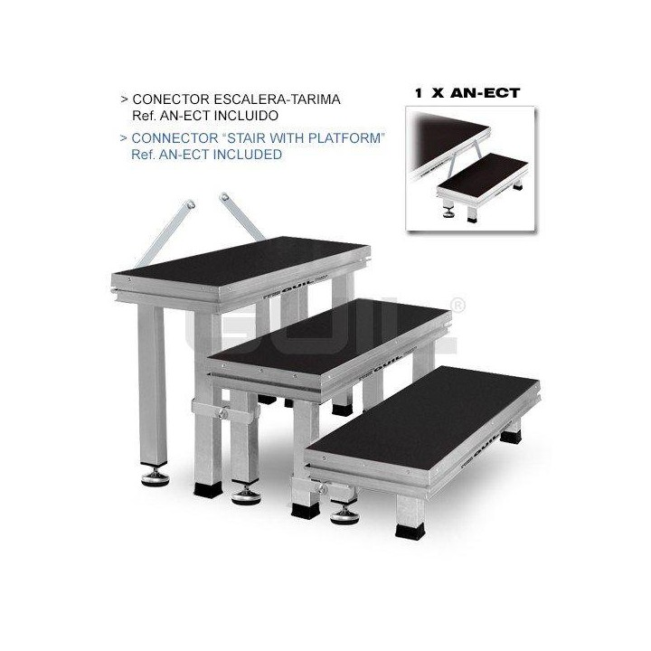 Guil - ECT20-60 - Escadas Modulares - Escada Plataforma | Z-Bombilla