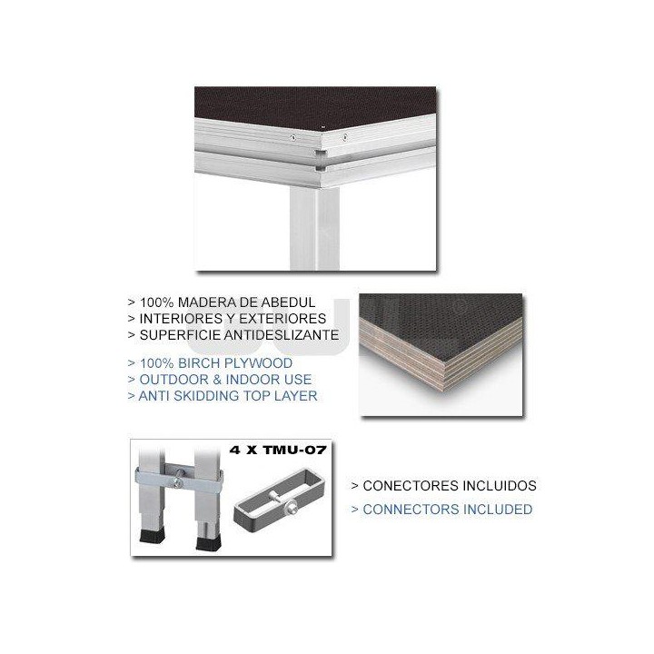 Guil - ECT20-60 - Escadas Modulares - Escada Plataforma | Z-Bombilla