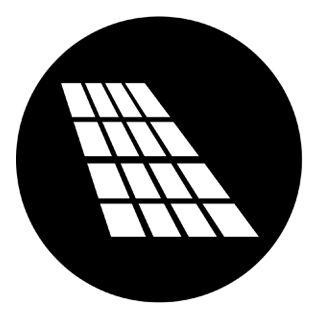 Rosco - 77643 - Aço Padrão Gobo - Janelas, Portas e Persianas | Z-Bombilla