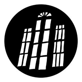 Rosco - 77704 - Aço Padrão Gobo - Janelas, Portas e Persianas | Z-Bombilla