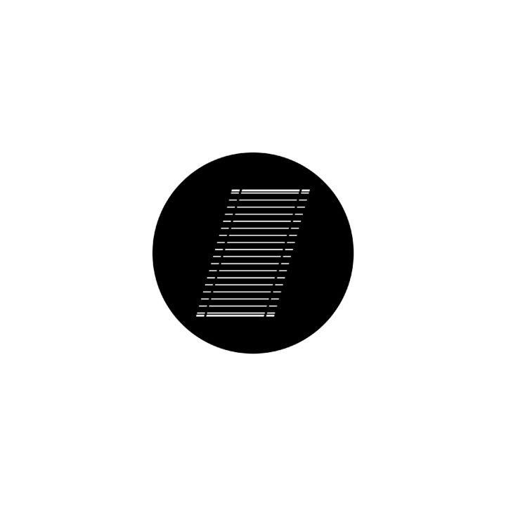 Rosco - 77717 - Aço Padrão Gobo - Janelas, Portas e Persianas | Z-Bombilla