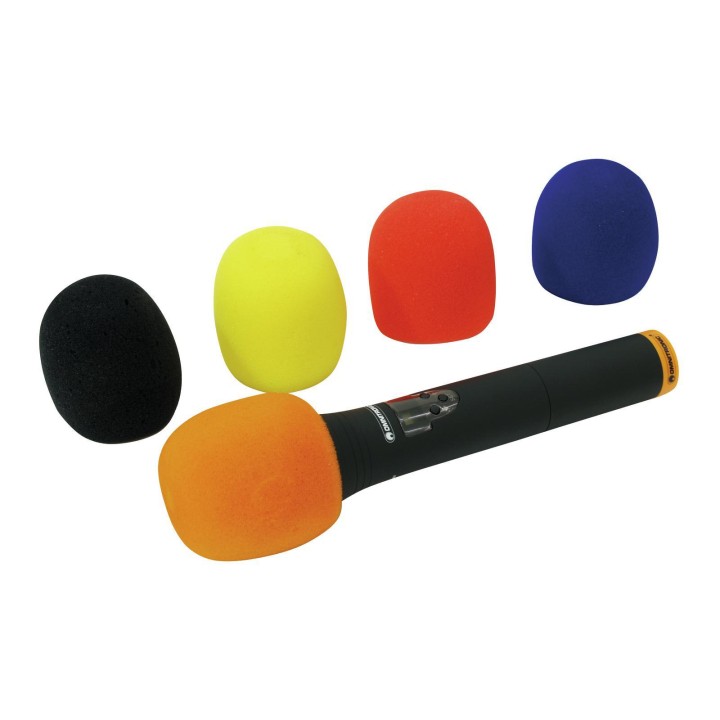 Omnitronic - Microphone Windshield Set, 5 colors - Filtro Antipop Paraviento | Z-Bombilla