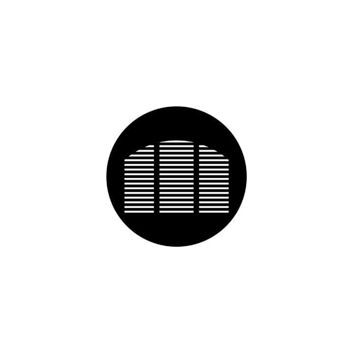 Rosco - 77755 - Aço Padrão Gobo - Janelas, Portas e Persianas | Z-Bombilla