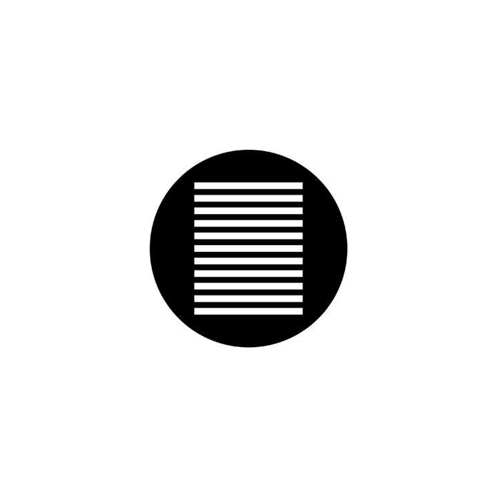 Rosco - 77904 - Aço Padrão Gobo - Janelas, Portas e Persianas | Z-Bombilla