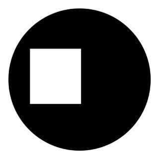 Rosco - 77905 - Standard Steel Gobo - Windows, Doors and Blinds | Z-Bombilla