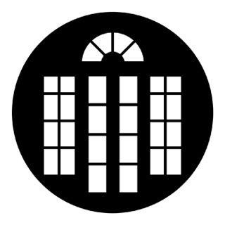 Rosco - 77976 - Standard Steel Gobo - Windows, Doors and Blinds | Z-Bombilla