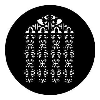 Rosco - 78214 - Standard Steel Gobo - Windows, Doors and Blinds | Z-Bombilla