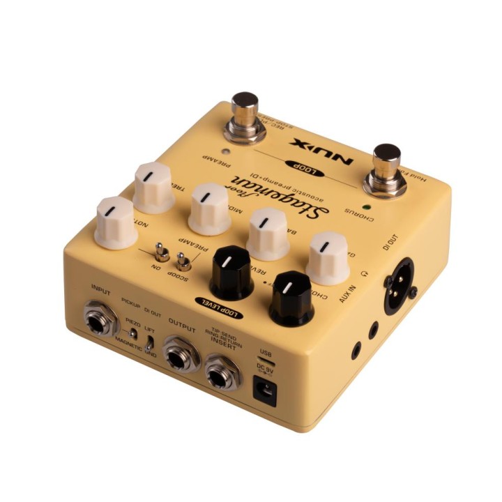 Nux - STAGEMAN FLOOR PREAMP ACUSTICO & - Pedals | Z-Bombilla