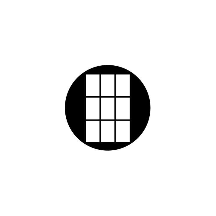 Rosco - 78486 - Aço Padrão Gobo - Janelas, Portas e Persianas | Z-Bombilla