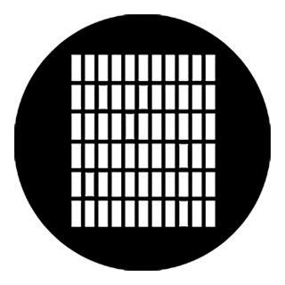 Rosco - 78488 - Standard Steel Gobo - Windows, Doors and Blinds | Z-Bombilla