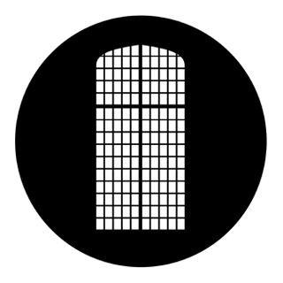 Rosco - 78492 - Standard Steel Gobo - Windows, Doors and Blinds | Z-Bombilla