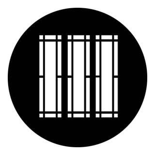 Rosco - 78494 - Aço Padrão Gobo - Janelas, Portas e Persianas | Z-Bombilla