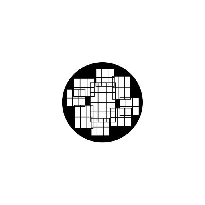 Rosco - 78497 - Aço Padrão Gobo - Janelas, Portas e Persianas | Z-Bombilla