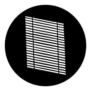 Rosco - 79014 - Aço Padrão Gobo - Janelas, Portas e Persianas | Z-Bombilla