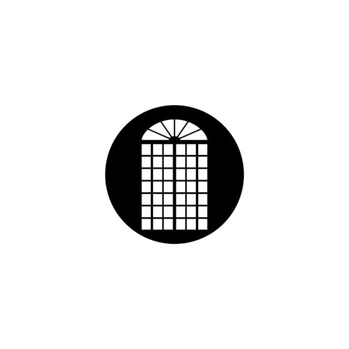 Rosco - 79020 - Aço Padrão Gobo - Janelas, Portas e Persianas | Z-Bombilla