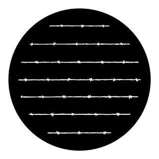 Rosco - 78029 - Aço Padrão Gobo - Fences and Wildlife | Z-Bombilla