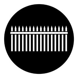 Rosco - 78033 - Aço Padrão Gobo - Fences and Wildlife | Z-Bombilla