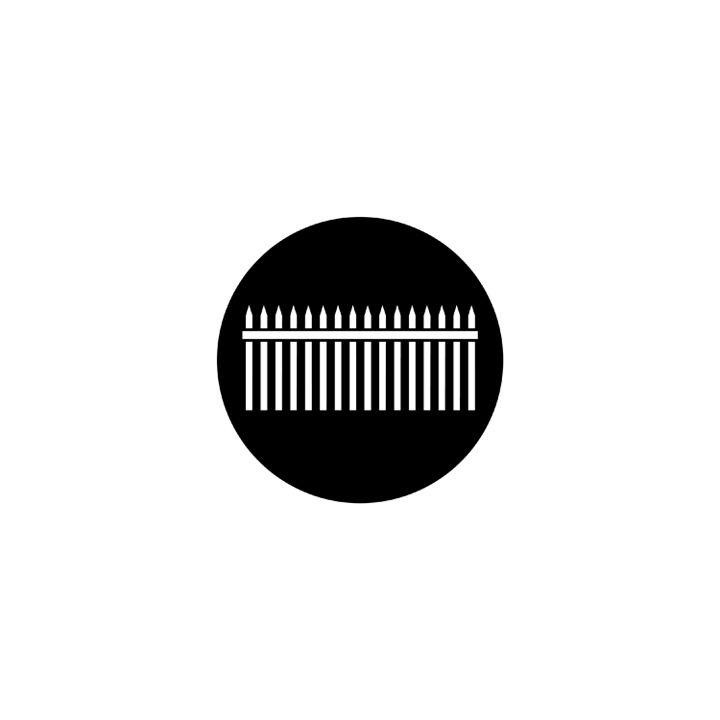 Rosco - 78033 - Standard Acciaio Gobo - Recinzioni e Fauna | Z-Bombilla