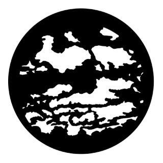 Rosco - 77165 - Aço Padrão Gobo - Nuvens e Sky | Z-Bombilla