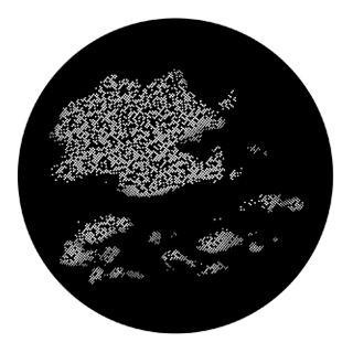 Rosco - 77603 - Aço Padrão Gobo - Nuvens e Sky | Z-Bombilla