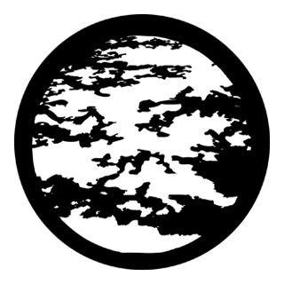 Rosco - 78216 - Aço Padrão Gobo - Nuvens e Sky | Z-Bombilla