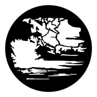 Rosco - 79064 - Aço Padrão Gobo - Nuvens e Sky | Z-Bombilla