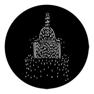 Rosco - 73623 - Aço Padrão Gobo - Água e Sky | Z-Bombilla