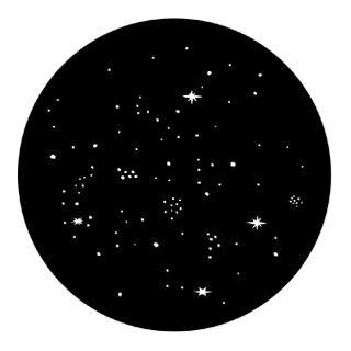 Rosco - 77514 - Aço Padrão Gobo - Água e Sky | Z-Bombilla