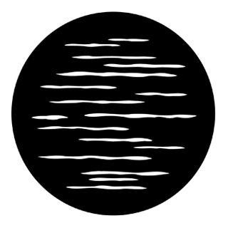 Rosco - 77627 - Aço Padrão Gobo - Água e Sky | Z-Bombilla