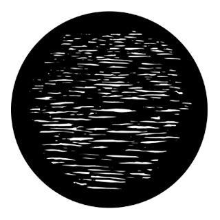 Rosco - 77833 - Aço Padrão Gobo - Água e Sky | Z-Bombilla