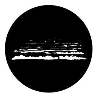 Rosco - 77834 - Aço Padrão Gobo - Água e Sky | Z-Bombilla