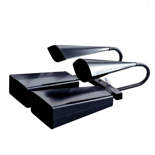 Peace - SET 2 COW BELL +  2 AGOGO CB-7 - Chocalho | Z-Bombilla