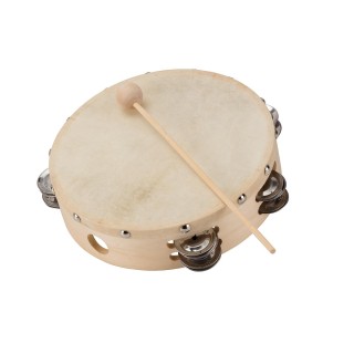 Sound Sation - TAMBURELLO SOUNDSATION CON PIATT - tamborim | Z-Bombilla