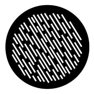 Rosco - 77012 - Aço Padrão Gobo - Fire and Ice | Z-Bombilla