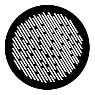 Rosco - 77022 - Aço Padrão Gobo - Fire and Ice | Z-Bombilla