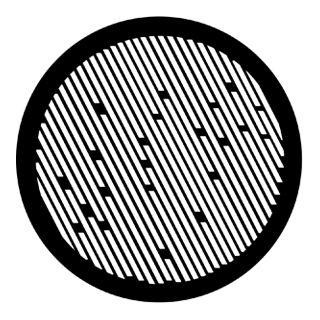 Rosco - 77032 - Aço Padrão Gobo - Fire and Ice | Z-Bombilla