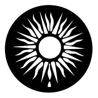 Rosco - 77400 - Aço Padrão Gobo - Fire and Ice | Z-Bombilla