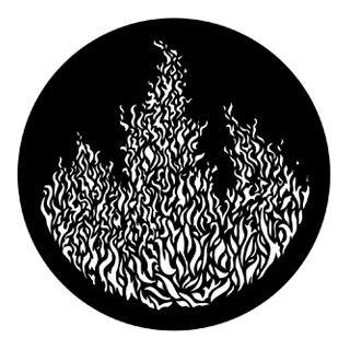 Rosco - 77859 - Aço Padrão Gobo - Fire and Ice | Z-Bombilla