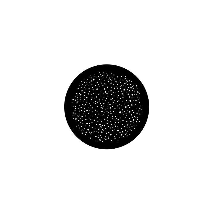 Rosco - 77884 - Standard Steel Gobo - Fire and Ice | Z-Bombilla