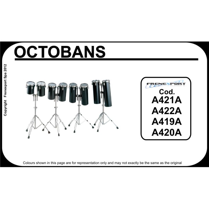 Peace - COPPIA OCTOBANS PEACE OB2022 6"X - Congas / Quintos / Tumbadoras | Z-Bombilla