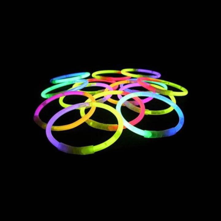 ZB - 100 Pulseras Luminosas Bicolor - Luminoso | Z-Bombilla