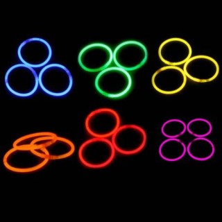ZB - 100 Pulseras Luminosas Verdes - Luminoso | Z-Bombilla