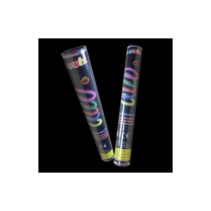 ZB - 100 Pulseras Luminosas Amarillas - Luminoso | Z-Bombilla