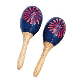 Peace - COPPIA MARACAS IN LEGNO PEACE RH - Vários Percussion | Z-Bombilla