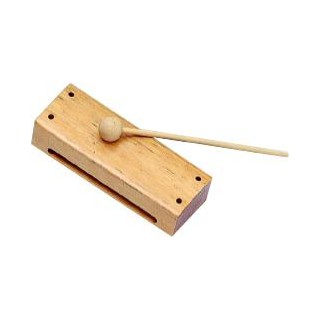 Peace - WOOD BLOCK CON BATTENTE PEACE  R - Caixas chinesas | Z-Bombilla